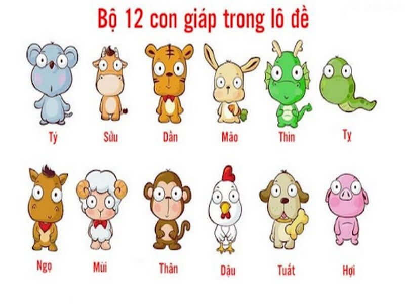 Đánh bộ 12 trong lô đề theo cách xếp chạm