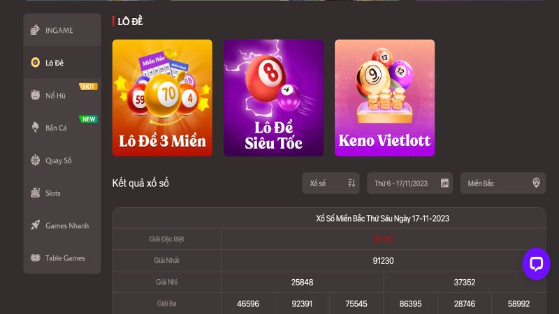 Xổ Số 188bet có những gì?
