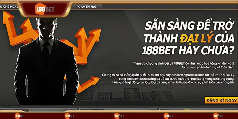 Trở thành đại lý 188bet và tìm kiếm lợi nhuận